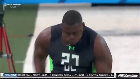 Chris Jones PENIS Came Out During The NFL Combine YouTube