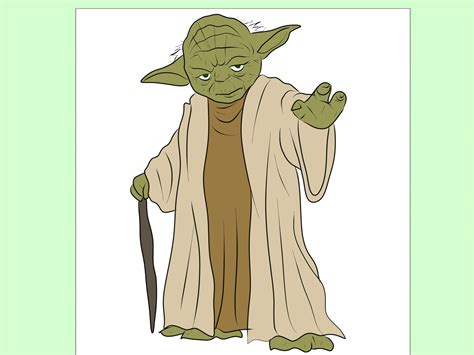 How To Draw Yoda From Star Wars 7 Steps With Pictures Wikihow