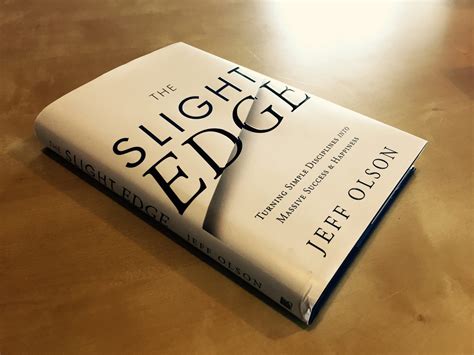 Review The Slight Edge By Jeff Olson Scott Gould