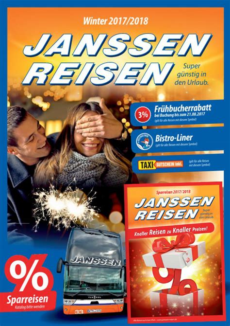 It was founded in 1953 by paul janssen. Katalogbestellung | Janssen Reisen