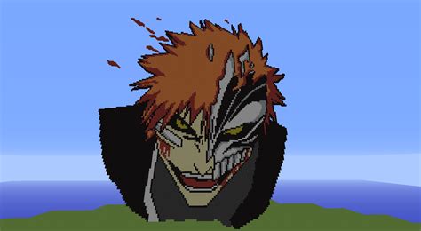 Hollow Ichigo Pixel Art By Feenixdown On Deviantart