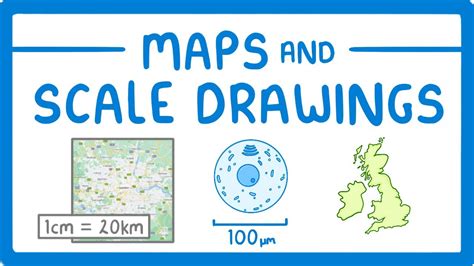 Gcse Maths Using Scales On Maps And Scale Diagrams Youtube