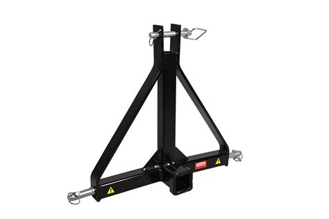 3 Point 2 Receiver Trailer Hitch Tow Cat 1 Drawbar Adapter For Compact