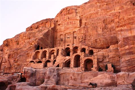Petra City Carved In Stone Nabateans In Its Heyday Only To Be