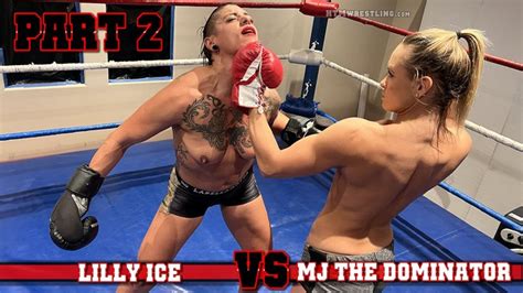 Lilly Ice Vs Mj Boxing Part 2 Hdwmv Hit The Mat Boxing And