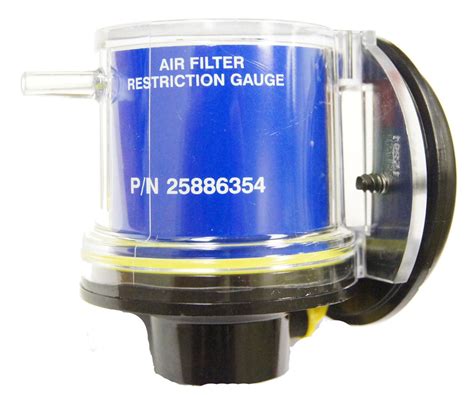 Air Filter Restriction Indicator Vacuum Gauge Minder Dash Pod Mount Gage Line Factory Oem Parts