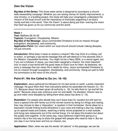 How To Write A Sermon A Simple Step By Step Guide