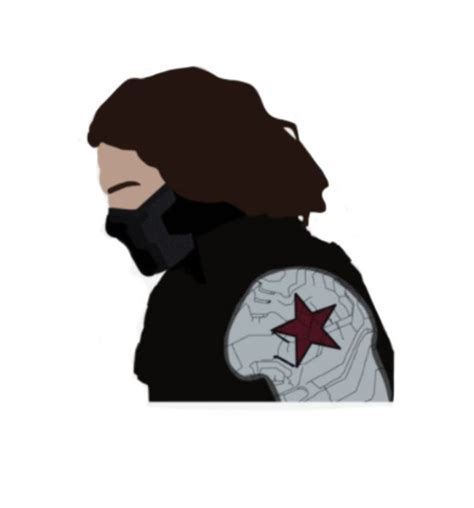 Winter Soldier Bucky Barnes Sticker Etsy