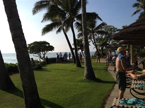 Sitting By The Pool At Turtle Bay Resort North Shore Of Oahu Hawaii