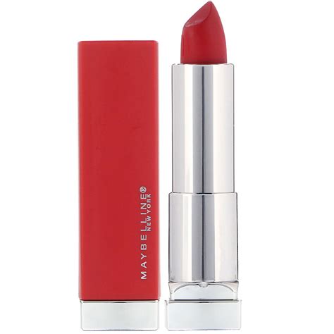 Maybelline Color Sensational Made For All Lipstick Red For Me Oz G IHerb