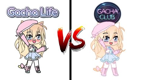 🌸 Gacha Club Vs Gacha Life 💥 Miembros Del Team Cute ♡ Youtube