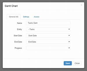 Create Gantt Charts Easily In Rukovoditel Project Management Software