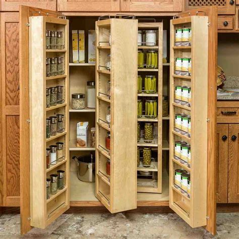 Rotating Food Storage Shelves Decor Ideas