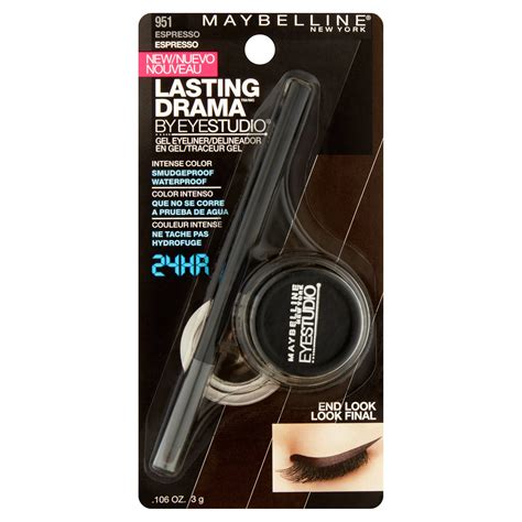 Maybelline Eyestudio Lasting Drama Gel Liner Espresso 0106 Oz