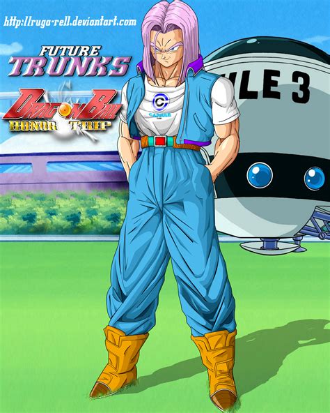 DBHT Future Trunks By Ruga Rell FanArt Manga Anime Digital Movies TV DRAGONBALL