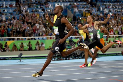 Olympic Sprinters Bolt