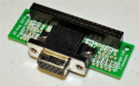 Adaptador permite a conexão direta de monitores VGA ao GPIO do Raspberry Pi