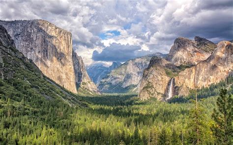 Download Wallpapers Yosemite National Park 4k Yosemite Valley