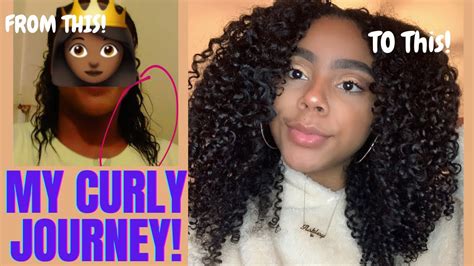 My Curly Hair Journey Tips On Going Natural Finally Youtube