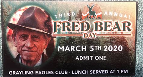 Fred Bear Day In Grayling Michigan