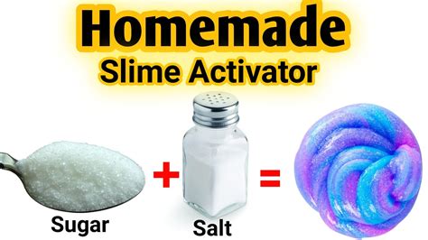 How To Make Slime Activator At Home With Proof Homemade Slime