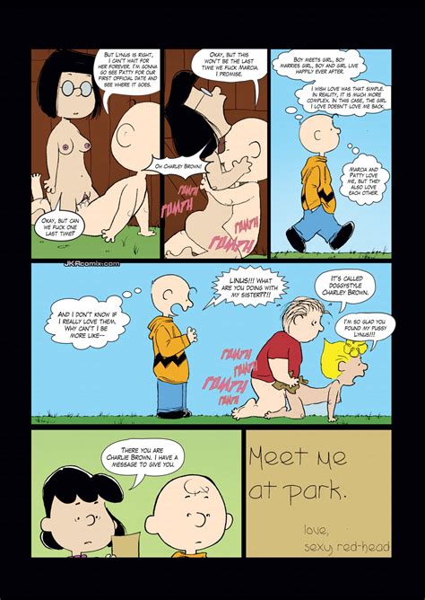 Post Charlie Brown Comic JKR Linus Van Pelt Lucy Van Pelt