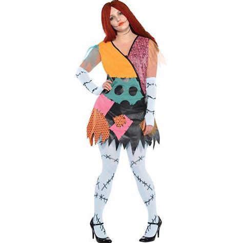 Adult Sally Costume Plus Size The Nightmare Before Christmas Sally