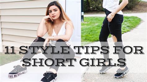 11 Style Tips For Short Girls How To Look Taller Youtube
