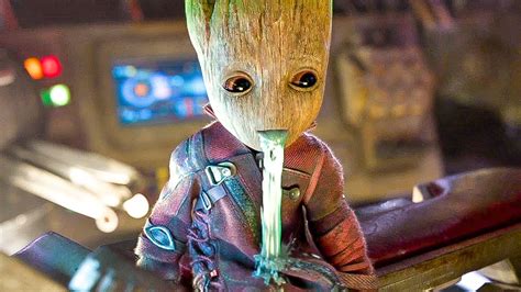 In the movie, he is voiced by vin diesel. Best Baby Groot Movie Clips + Moments - GUARDIANS OF THE ...