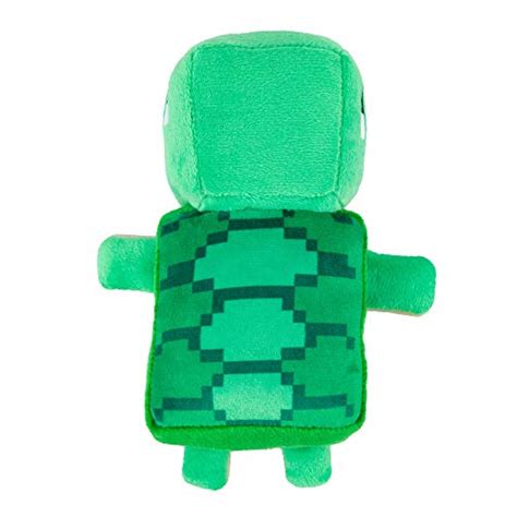 Jinx Minecraft Happy Explorer Sea Turtle Plush Stuffed Toy Green 8