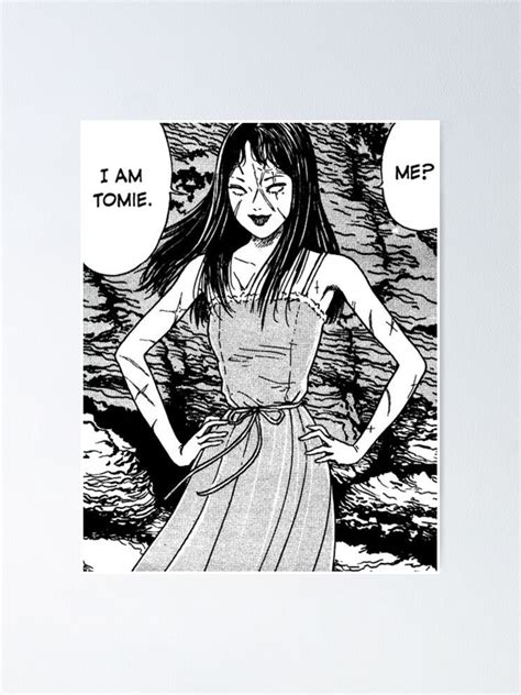 Junji Ito Tomie Poster For Sale By Pinkbabygirl Redbubble