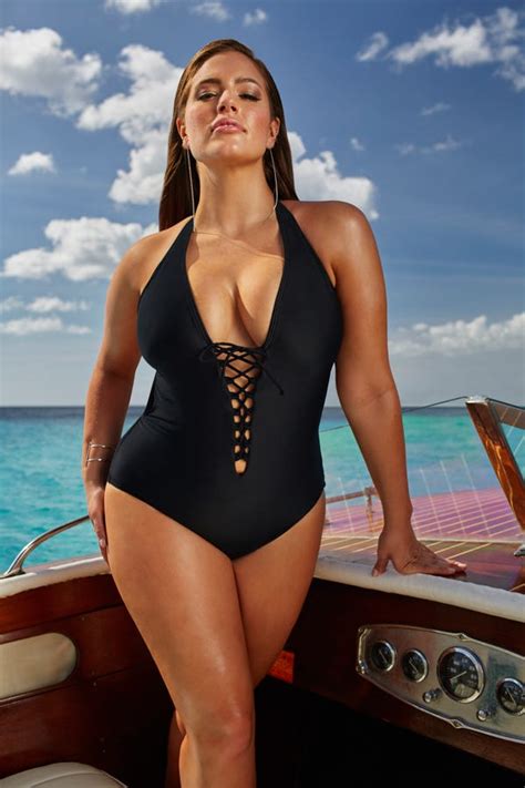 Ashley Graham Swimsuitsforall Plus Size Swim Collection