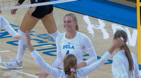 Recap No 20 Ucla Womens Volleyball Continues Homestand With Three