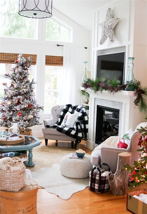 50 Christmas Living Room Decor Ideas