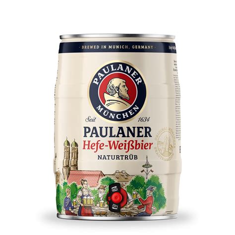 Paulaner Cerveza Barril 5l Elite Brands