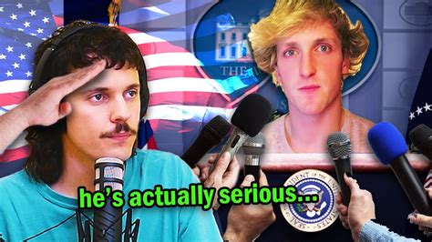 Logan Paul Is Running For President Very Really Good 190 Youtube