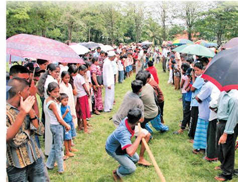 New Year Games Avurudu Kreeda Sunday Observer