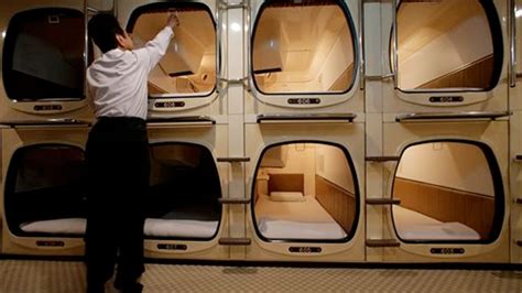Squeezing Into A Capsule Hotel Room In Japan Fox News
