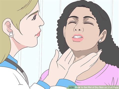 4 Ways To Get Rid Of Dry Skin On Your Face Wikihow