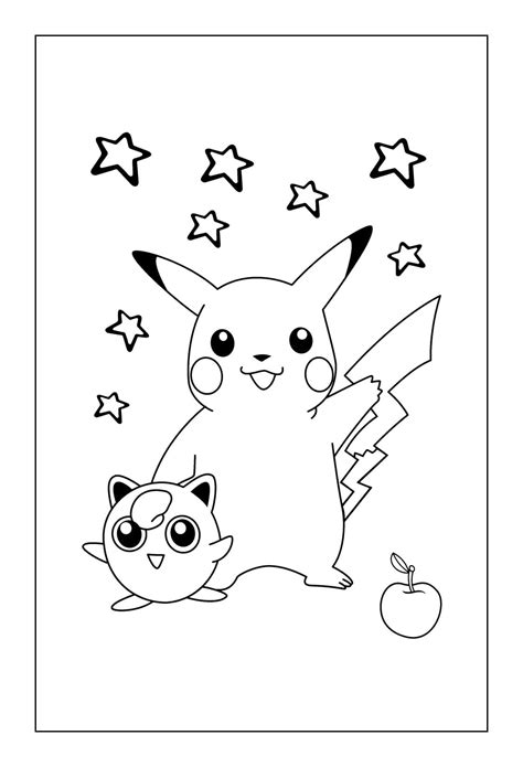 Free Pikachu Coloring Pages To Print