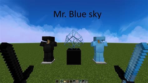 Mr Blue Sky Crystal Pvp Texture Pack Showcase Link In Description