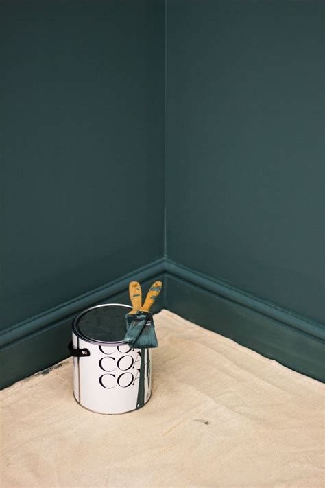 Dark Teal Colour Paint With Pot Home Reno Inspo Teal Paint Colors