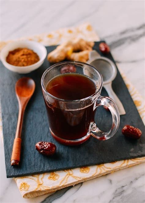 Chinese Ginger Tea With Red Dates The Woks Of Life