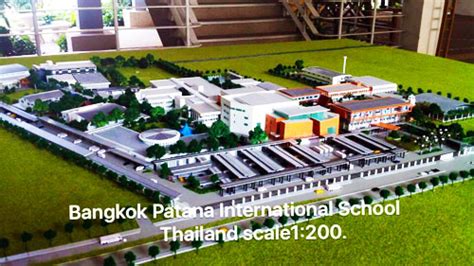 Full Landscape Model For Bangkok Patana International School Thai