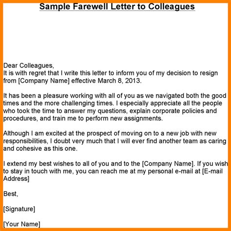 New employee introduction email to colleagues. Farewell Email To Coworkers | Farewell letter to colleagues, Farewell email to coworkers ...