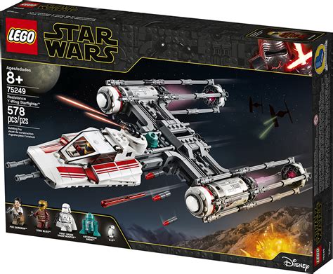 Star Wars Vaisseau Y Wing De La Resistance Lego