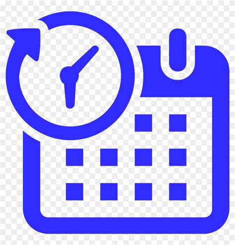 Paid Time Off Schedule Icon Clipart Png Transparent Png 1600x1600