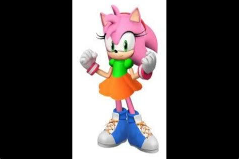 Rosy The Hedgehog Classic Sonic Best Pal Amy Rose Old Video Sonic