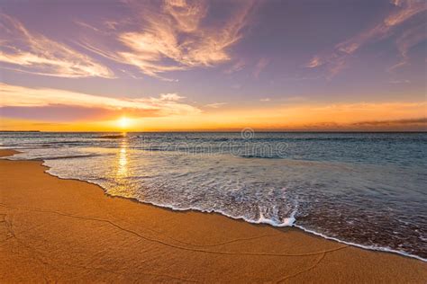 Sunrise Beach Background