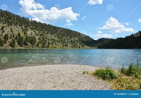 Crystal Clear Water At The Lake Stock Image Image Of Blue Nature
